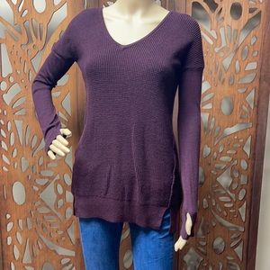 Lululemon The Sweater Life Waffle Knit V-Neck